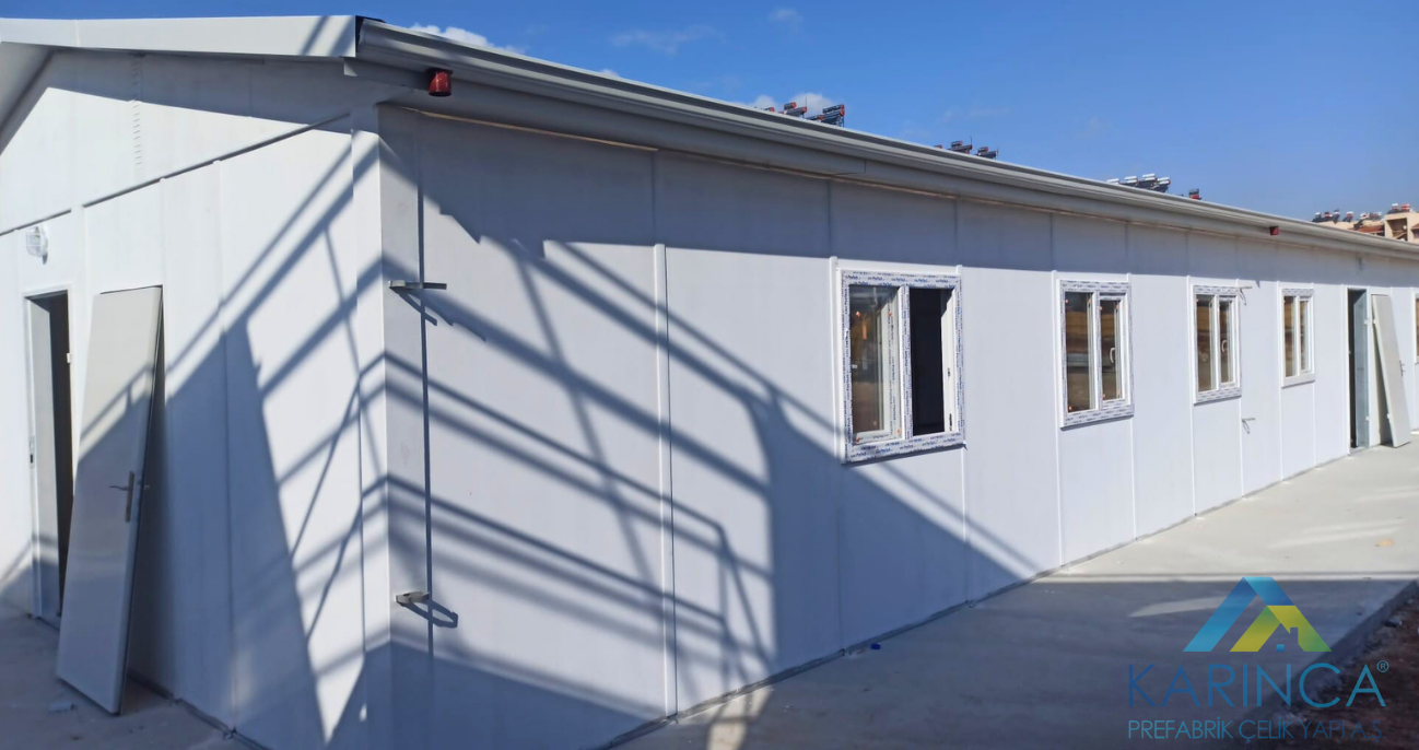 130 m² Prefabrik Yemekhane Binası