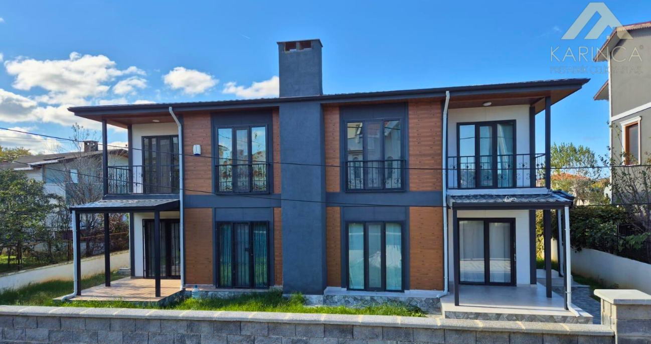 223 m² Prefabrik Konut Projesi