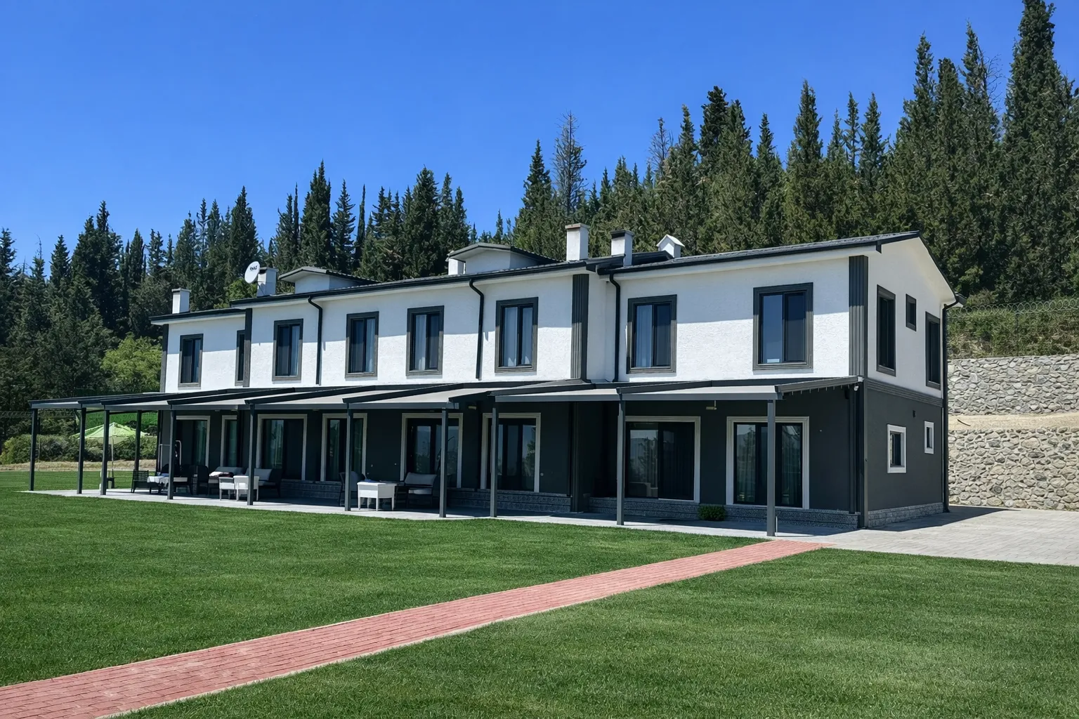 428 m² Hafif Çelik Otel Projesi